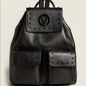 Valentino Leather Black backpack
